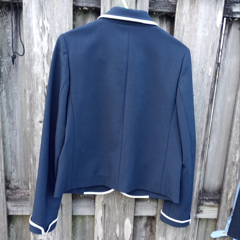 Tory Burch Nautical Blazer, Carrie Navy Resort